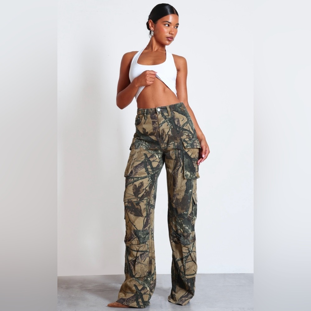 Brand New PLT Camo Cargos